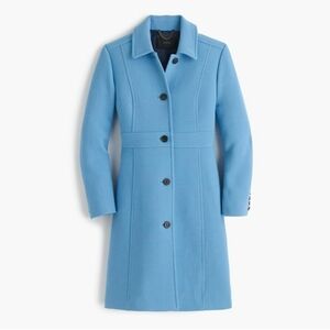 ✨️SALE✨️ NWT! J. Crew's New Lady Day Topcoat in Italian Double-Cloth Wool Blend